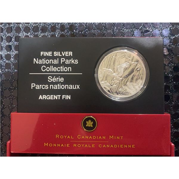 Royal Canadian Mint Fine Silver National Parks Collection Coin, 31.39g, 38mm, 20 CAD