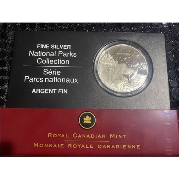 Royal Canadian Mint Fine Silver Coin Mingan Archipelago $20 31.39g 38mm