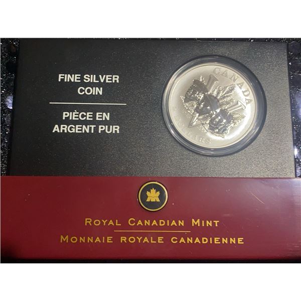2005 Royal Canadian Mint $5 Fine Silver Coin Victory Tribute 31.39g