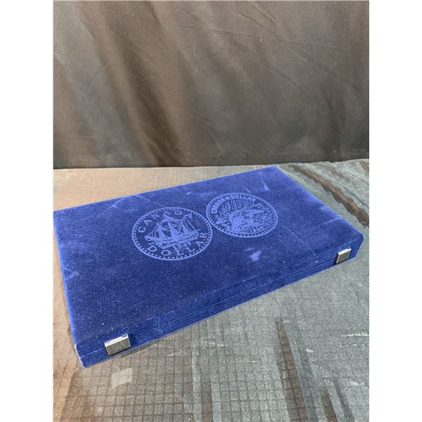 32 Canada Proof Dollars, .925 Sterling Silver, 23.30g Each, in Velvet Case