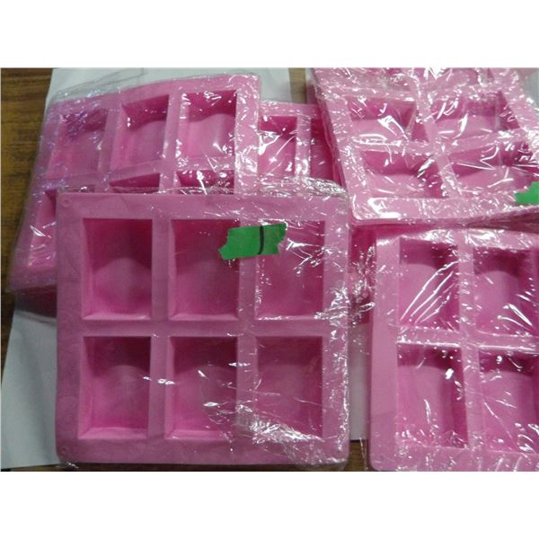 UNCLAIMED STORAGE:  8 PACKAGES OF 3 SILICONE MOLDS