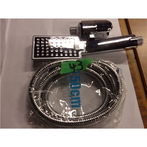 SHELF PULLS (AS IS):  HAND HELD SHOWER UNIT