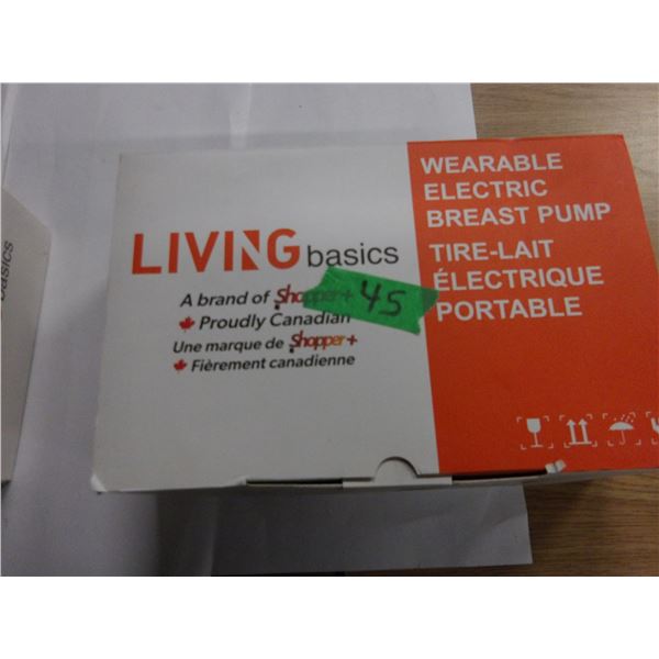 SHELF PULLS (AS IS):  BREAST PUMP