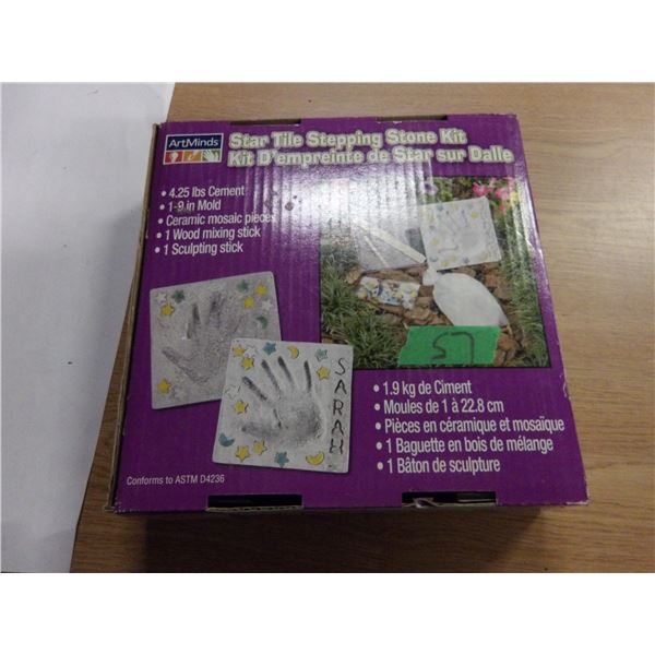 UNCLAIMED STORAGE:  STEPPING STONE TILE KIT