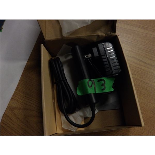 SHELF PULLS (AS IS):  QUICK START POWER ADAPTER