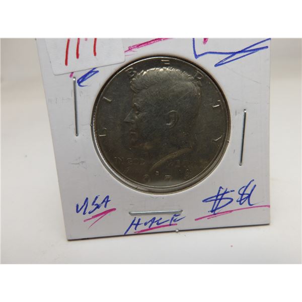 1974 USA KENNEDY HALF DOLLAR