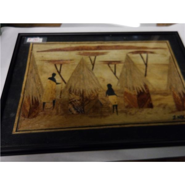 THATCH ART PICTURE