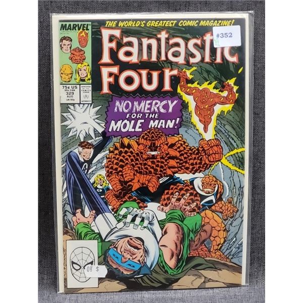 FANTASTIC FOUR MARVEL COMICS AUG #329