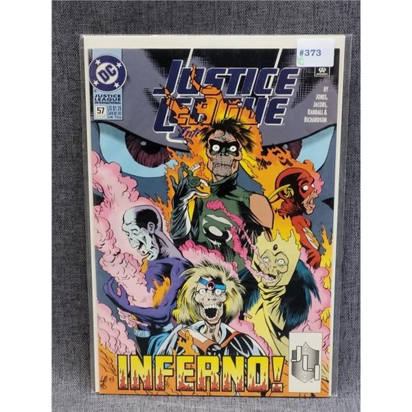 JUSTICE LEAGUE INFERNO DC COMICS LATE OCT '93 #57