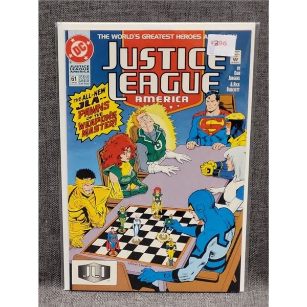 1992 JUSTICE LEAGUE AMERICA DC COMICS APR #61