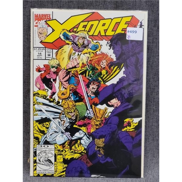 1992 X-FORCE MARVEL COMICS SEPT #14