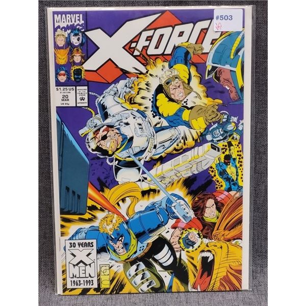 1993 X-FORCE MARVEL COMICS MAR #20