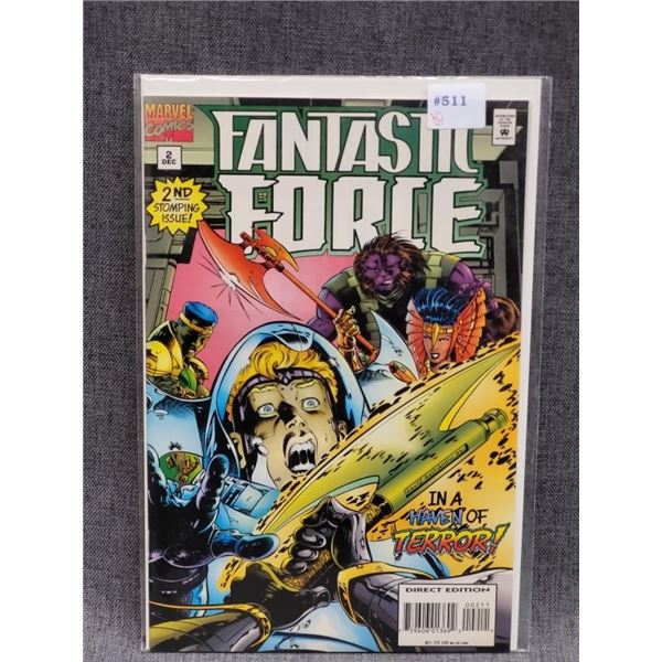 FANTASTIC FORCE MARVEL COMICS DIRECT ED DEC #2