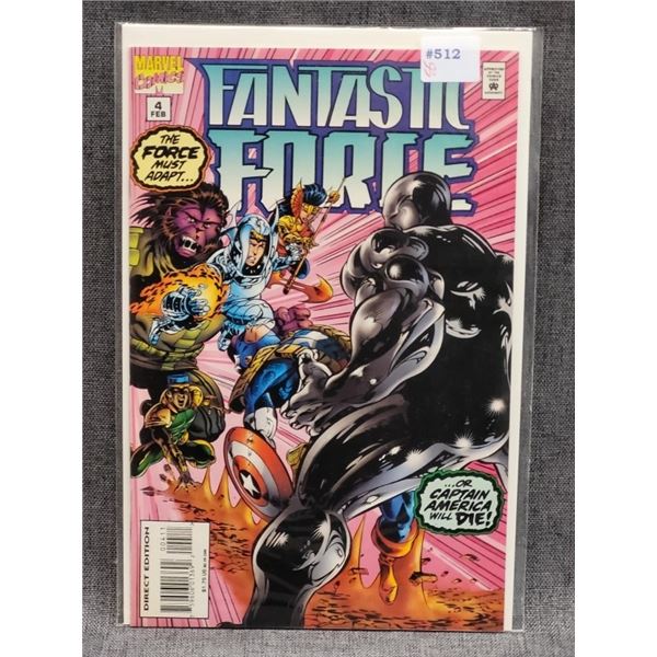 FANTASTIC FORCE MARVEL COMICS DIRECT ED FEB #4
