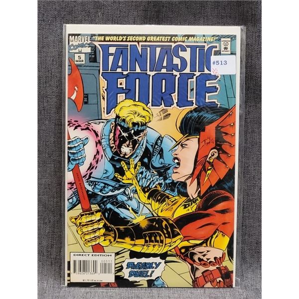FANTASTIC FORCE MARVEL COMICS DIRECT ED MAR #5
