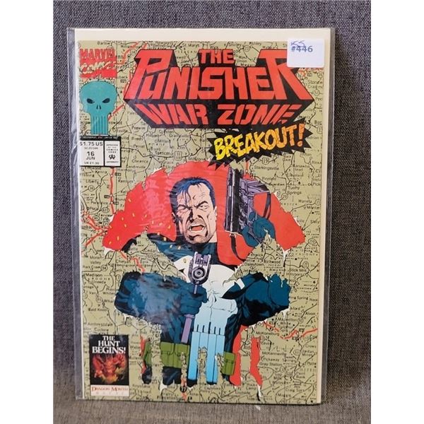 THE PUNISHER WAR ZONE MARVEL COMICS JUNE #16