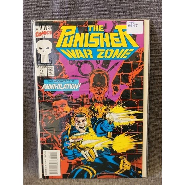 THE PUNISHER WAR ZONE MARVEL COMICS JULY #17