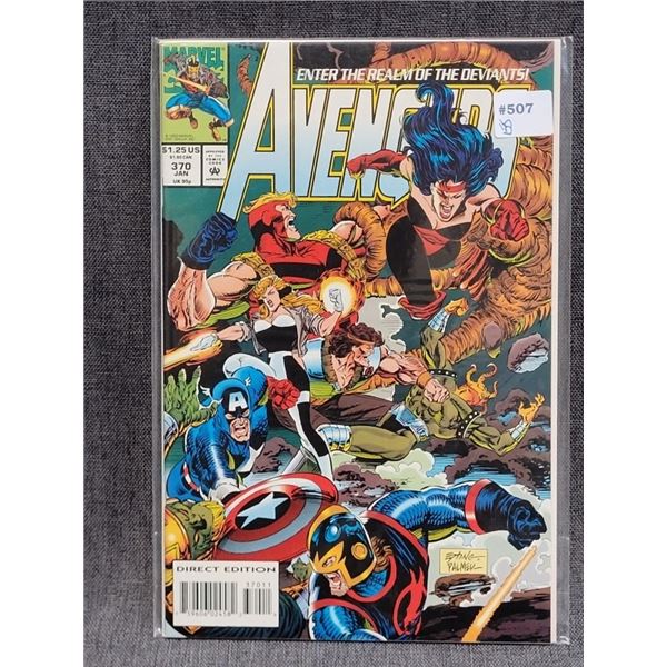 AVENGERS MARVEL COMICS DIRECT EDITION JAN #370