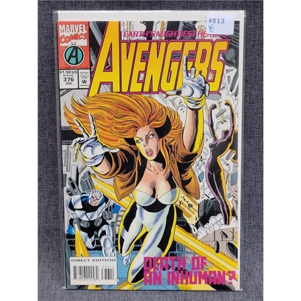 AVENGERS MARVEL COMICS DIRECT EDITION JUL #376