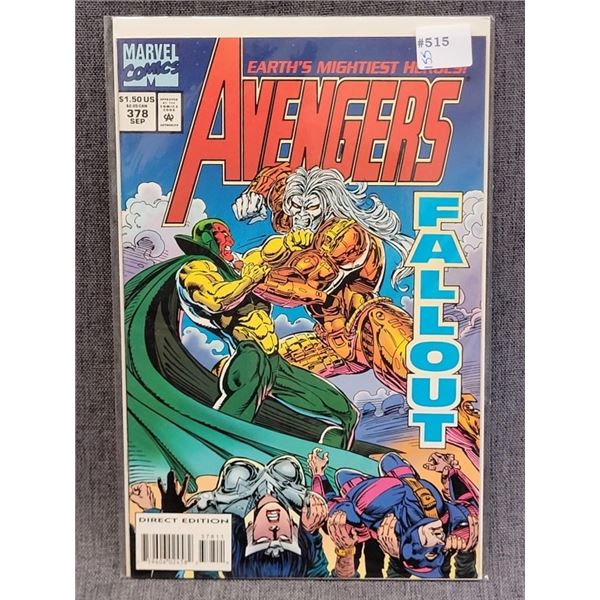 AVENGERS MARVEL COMICS DIRECT EDITION SEP #378