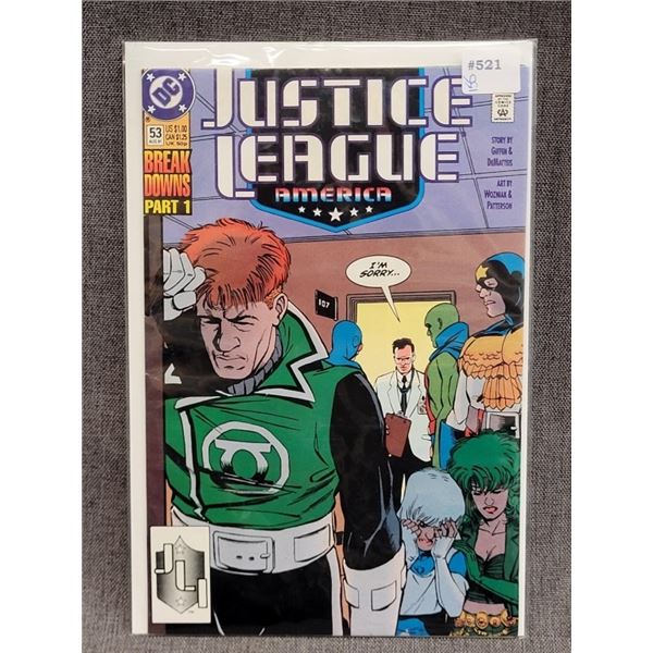 JUSTICE LEAGUE AMERICA DC COMICS 1991 AUG #53