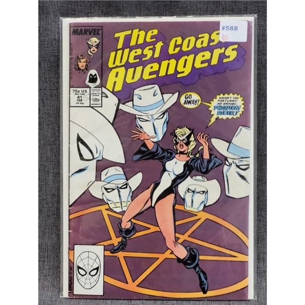 THE WEST COAST AVENGERS MARVEL COMICS FEB #41