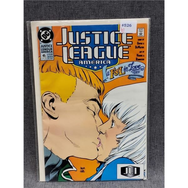 1990 JUSTICE LEAGUE AMERICA DC COMICS DEC #45