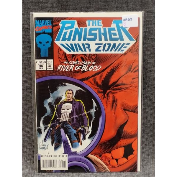 THE PUNISHER MARVEL COMICS FEB #36
