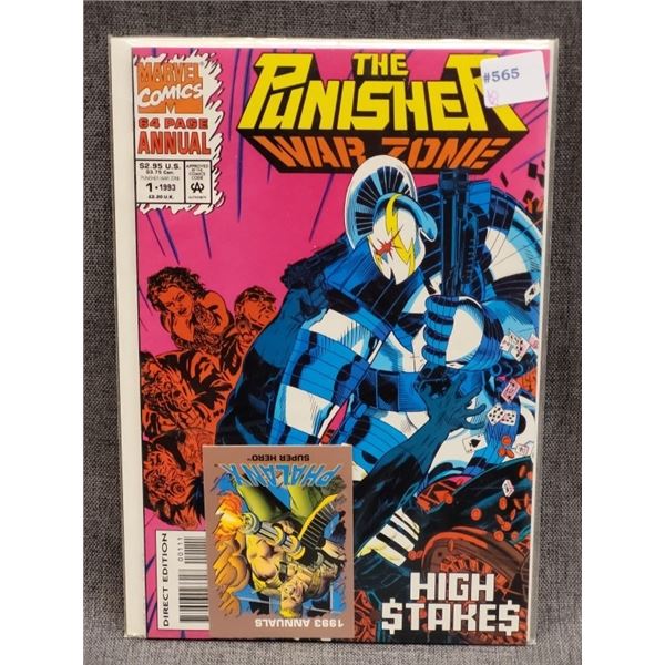 1993 THE PUNISHER MARVEL ANNUAL COMICS #1