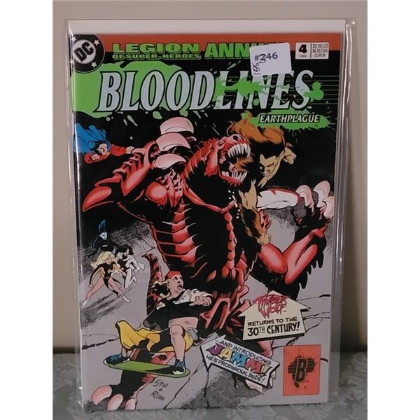 BLOODLINES DC COMICS 1993 #4 LEGION ANNUAL
