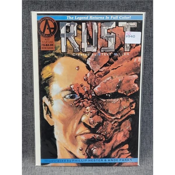 RUST ADVENTURE COMICS #3