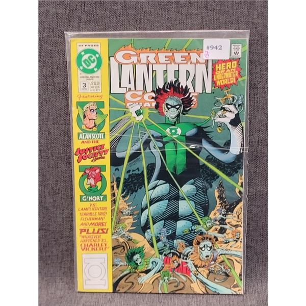 1992 GREEN LANTERN DC COMICS WINTER #3