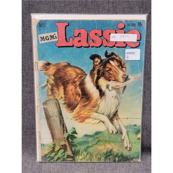 M-G-M's LASSIE JAN-MAR DELL COMICS 10¢