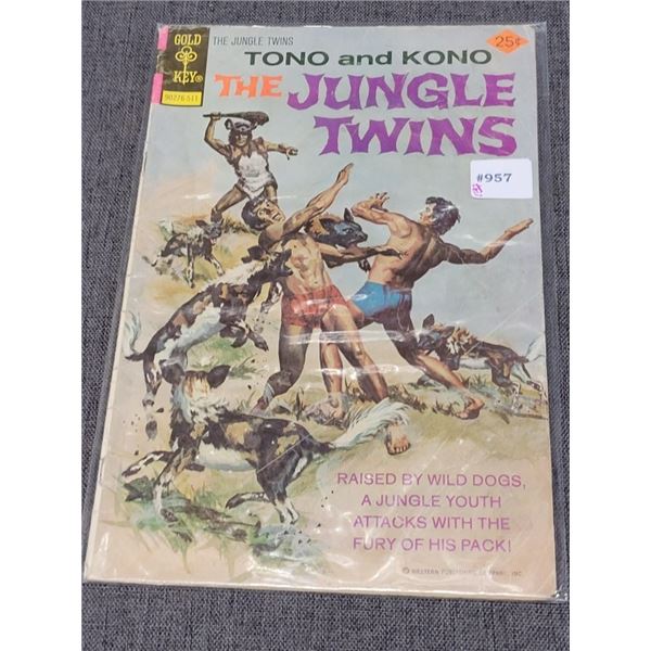 THE JUNGLE TWINS GOLD KEY COMICS 25¢