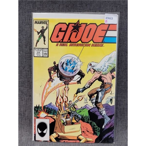 1987 G. I. JOE MARVEL COMICS MAY #59