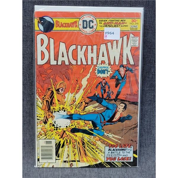 BLACKHAWK DC COMICS JUNE #246 30¢