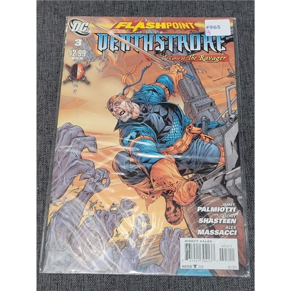 FLASHPOINT DEATH STROKE  DC COMICS 3 OF 3
