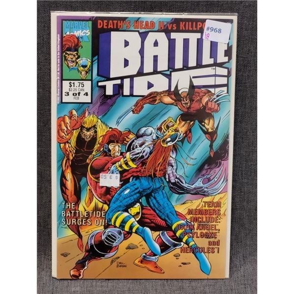 BATTLE TIDE MARVEL COMICS FEB 3 OF 4