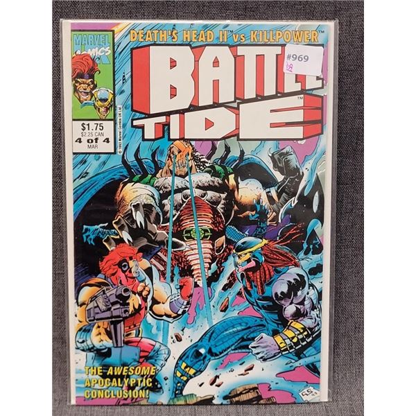 BATTLE TIDE MARVEL COMICS MAR 4 OF 4