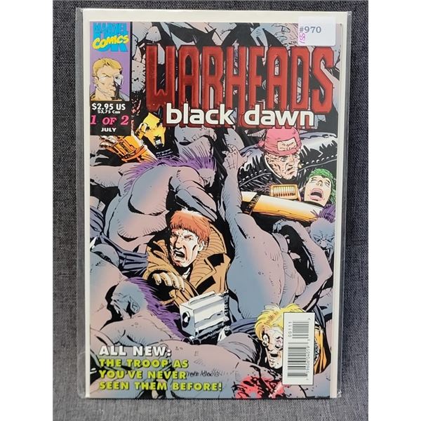 WARHEADS MARVEL COMICS 1 OF 2 JULY