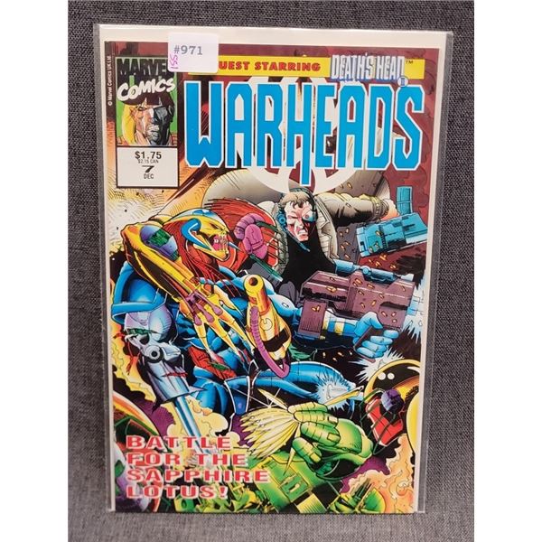WARHEADS MARVEL COMICS DEC #7