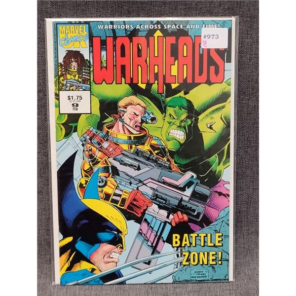WARHEADS MARVEL COMICS FEB #9