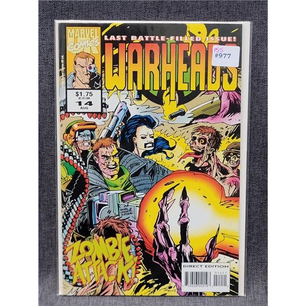 WARHEADS MARVEL COMICS AUG #14