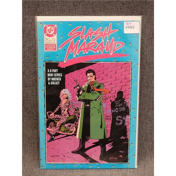 1987 SLASH MARAUD DC COMICS NOV 1 OF 6