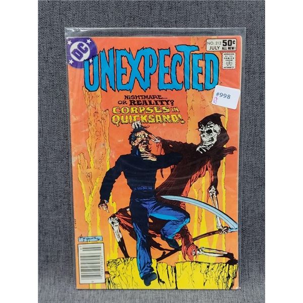 UNEXPECTED DC COMICS JULY #212 50¢