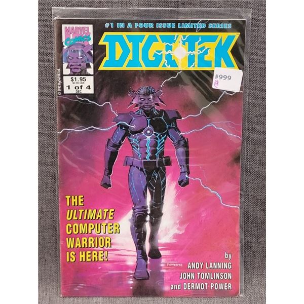 DIGITEK MARVEL COMICS DEC 1 OF 4