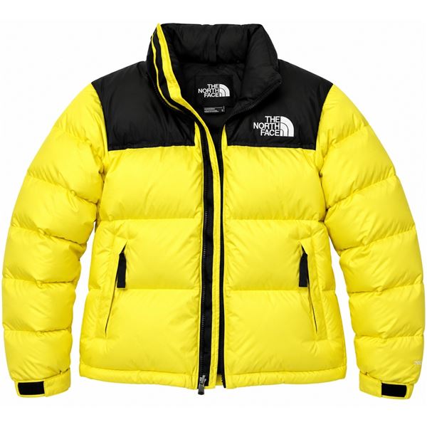 The North Face Men's Yellow & Black Puffer Jacket