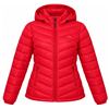 Image 1 : Paradox Women's Red Hooded Packable Down Jacket