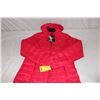 Image 2 : Paradox Women's Red Hooded Packable Down Jacket