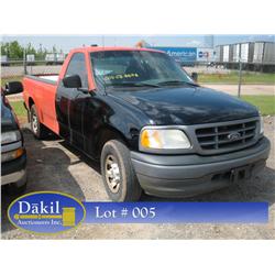 2002 FORD F150XL TRITON, 